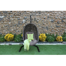 Resistent All Weather Garten Wicker Möbel Swing Stuhl Poly Rattan Hängematte